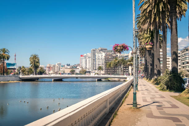 Estero River Promenade - Vina del Mar, Chile